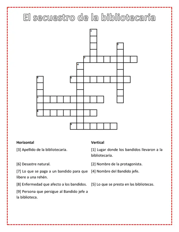 Libro "El secuestro de la bibliotecaria"