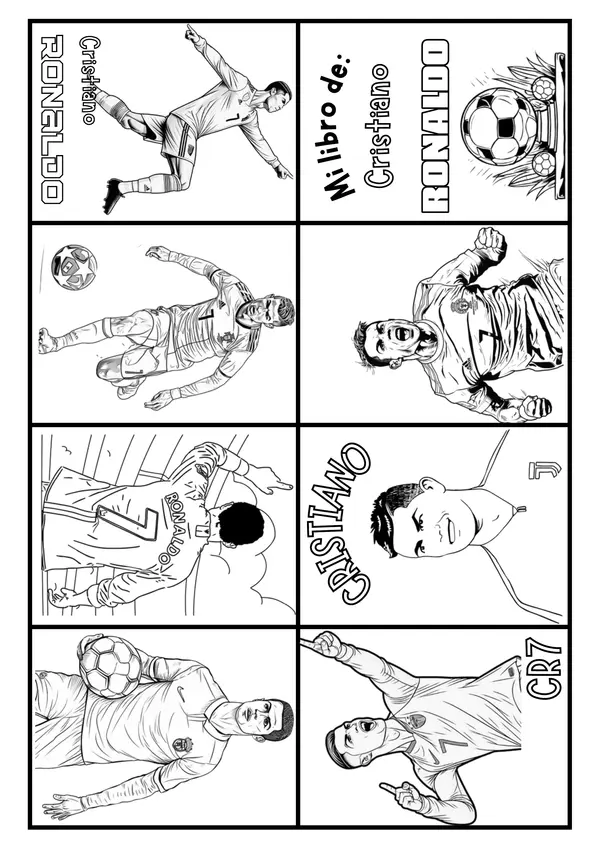 Mini Libro - Cristiano Ronaldo