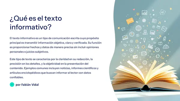 ¿Qué es el texto informativo?