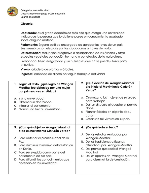 ¡Nuevo! Pack N°2 SIMCE lectura 4° básico