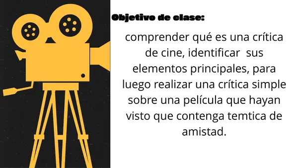 Crítica de cine 7°básico.