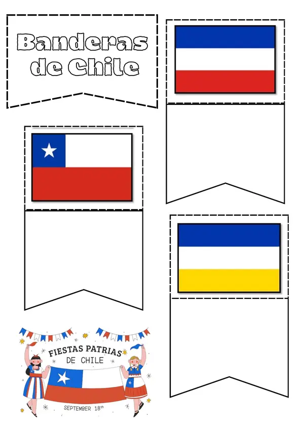  Lapbook Interactivo: Fiestas Patrias - Símbolos, Tradiciones e Historia de Chile