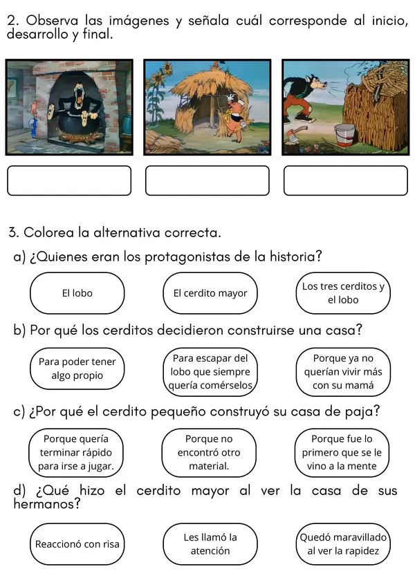 LECTURA Y COMPRENSIÓN DE CUENTOS.