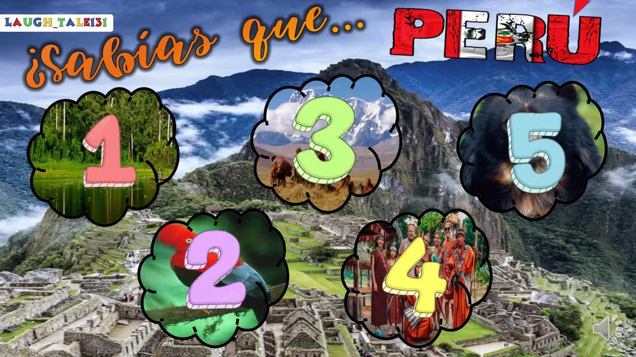 ACTIVIDAD EN POWER POINT "CURIOSIDADES SOBRE PERÚ"