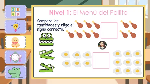 Comparación de números Naturales