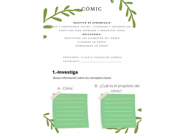 Guía de Comic