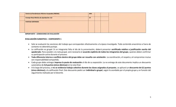 Pauta de investigación sobre temas de la IIGM