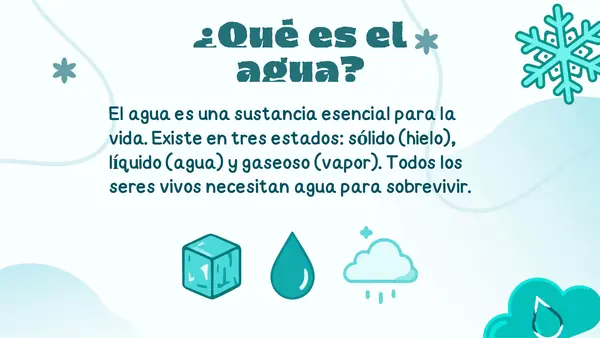 Distribución del agua en la Tierra 🌎