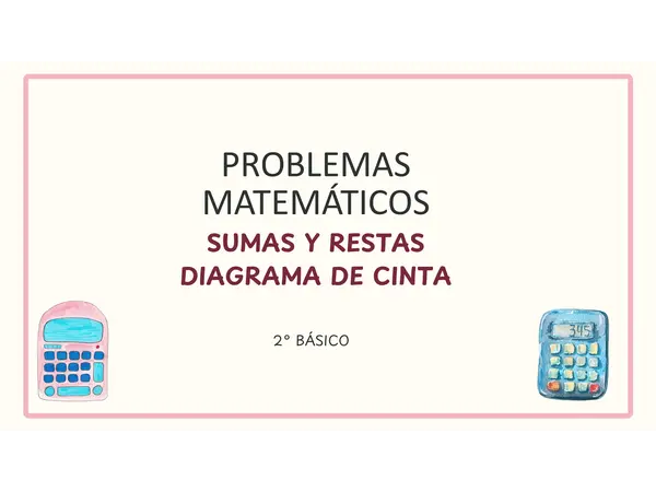 Problemas matemáticos - diagrama de cinta 