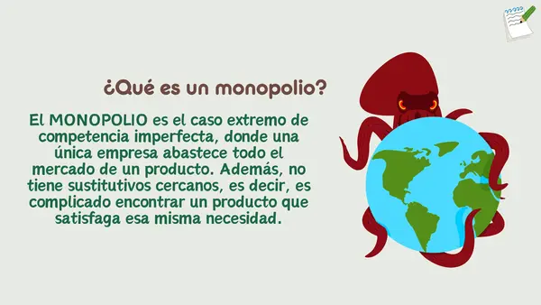 Monopolio | Economía y Sociedad