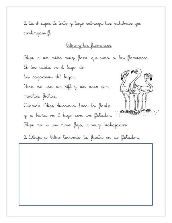 Grupos consonánticos FL -FR