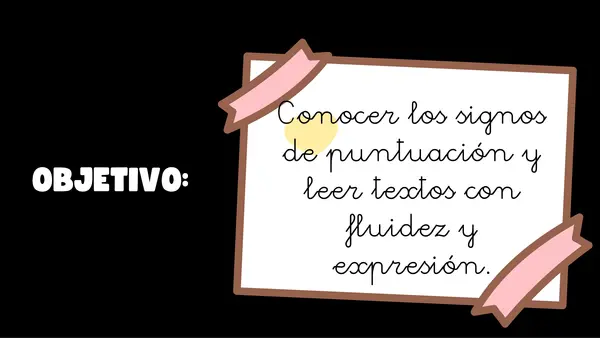 Presentación sobre signos de puntuación - EDITABLE EN PPT.