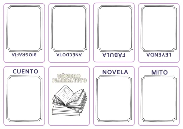 Minilibro: Género narrativo