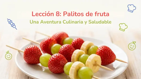 Lección 8 "Palitos de fruta" Parte 3 Fluidez lectora Método Matte