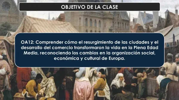 Resurgimiento Urbano Edad Media 