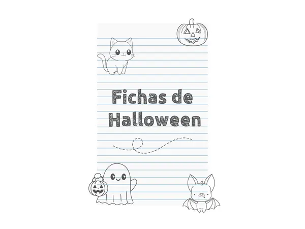 Fichas de Halloween