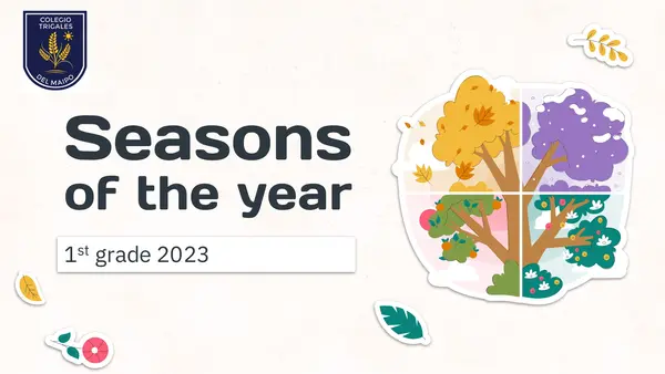 Unit: Seasons of the year 1st grade 