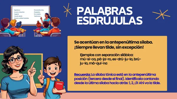 Acentuación de palabras