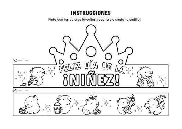 Día de la Niñez - Corona Capibara