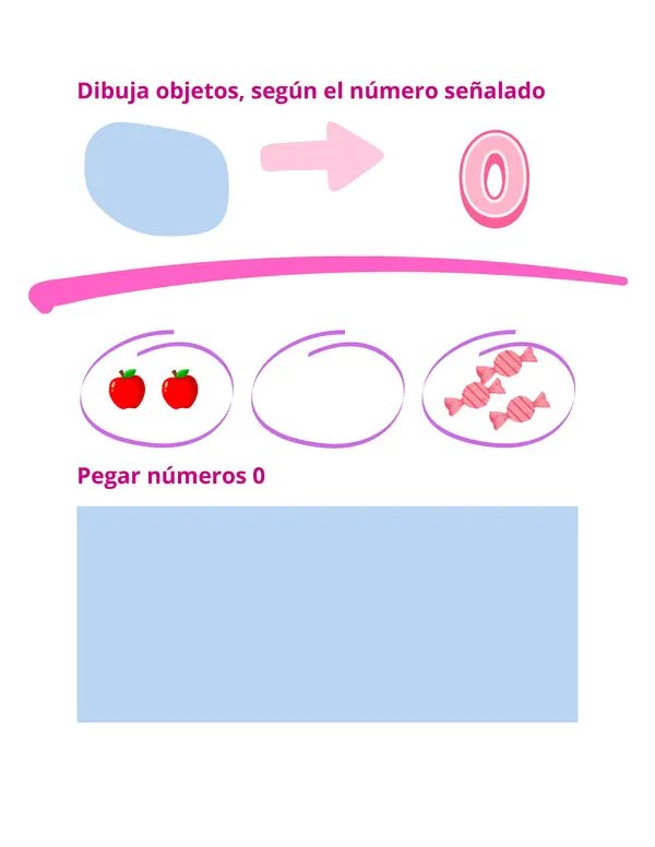 Guía de números hasta el 5