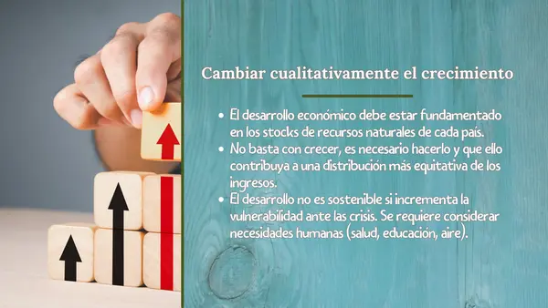 Bases del desarrollo sostenible