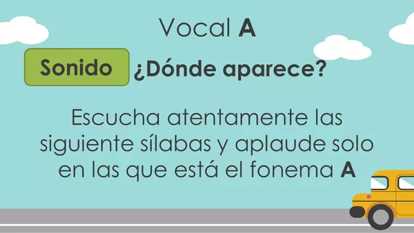 Correspondencia Vocales | profe.social