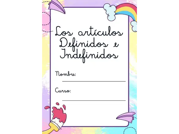 Artículos definidos e indefinidos 