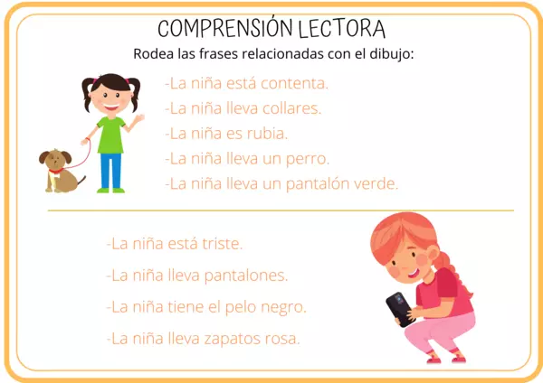 Comprensión lectora (parte 2)