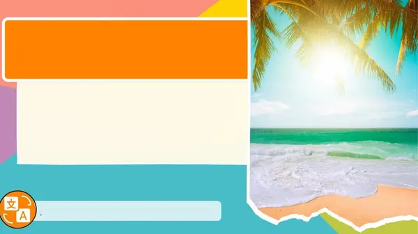 Vocabulario verano