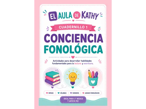 CUADERNILLO 1: CONCIENCIA FONOLÓGICA