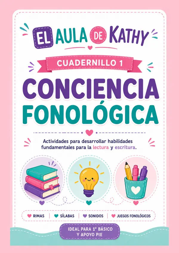 CUADERNILLO 1: CONCIENCIA FONOLÓGICA