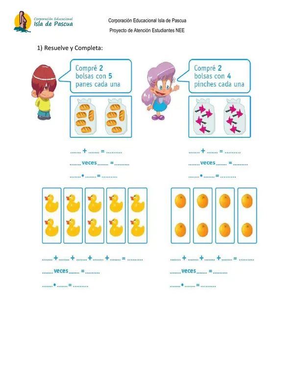 La multiplicación como suma iterada