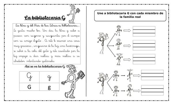 Guía Letra G