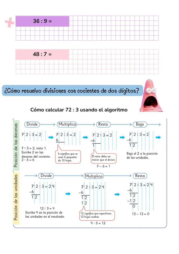 Cuadernillo de repaso matemáticas 4to básico