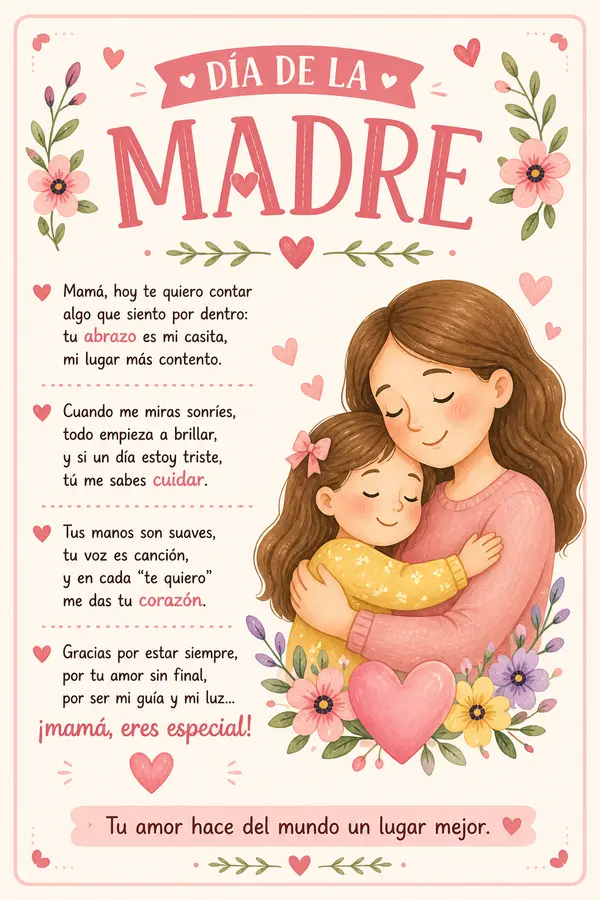 Poema Día de la madre