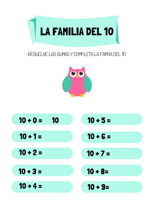 Familia del 10