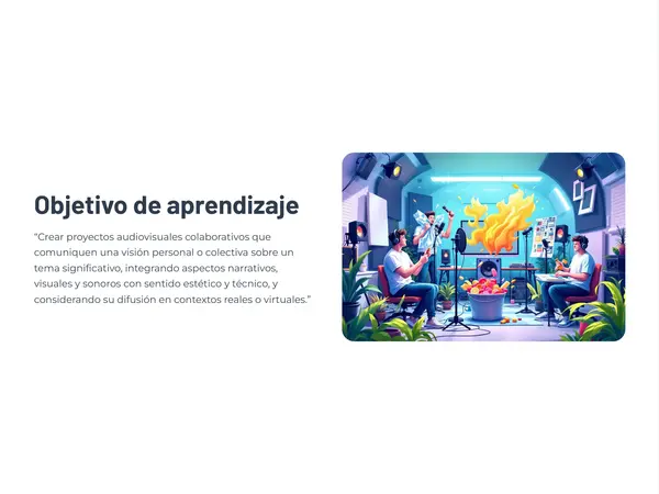 Proyecto Educativo: “2035: Relatos Sonoros desde el Futuro”