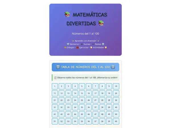 matemáticas divertidas 