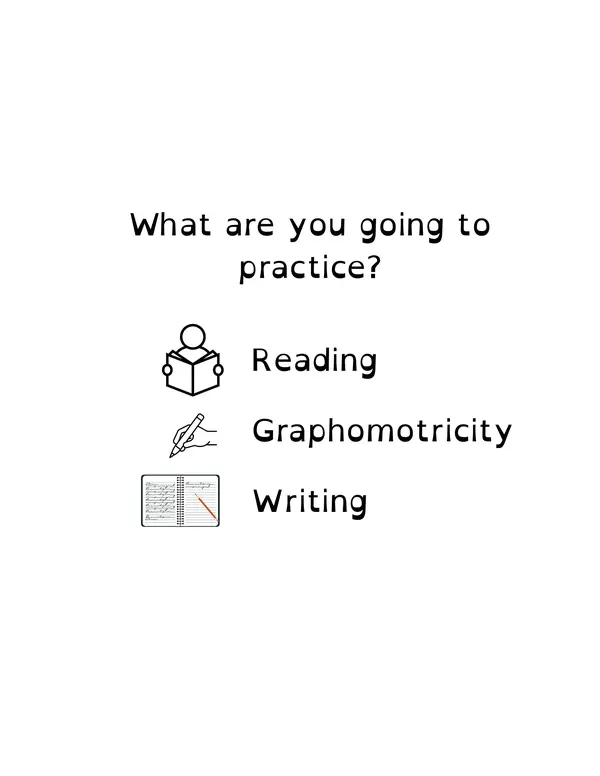 English Booklet 1st Grade