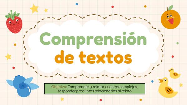 Comprensión de textos : El principito