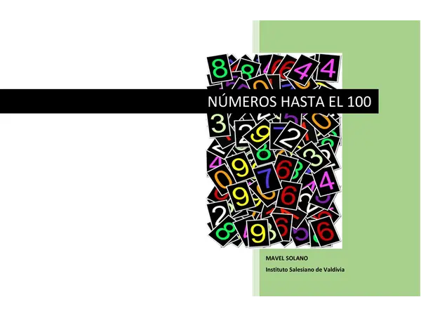 Cuaderfnillo para numeración hatsa el 99, familias de decenas, escritura de números con palabras.