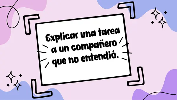Juego de tarjetas para desarrollar actitudes solidarias.