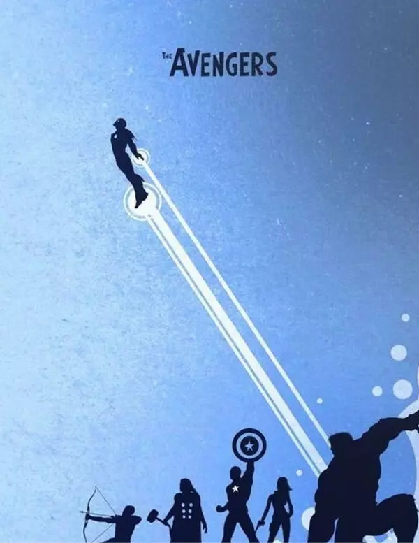 Plantilla Word  personalizada. The Avengers