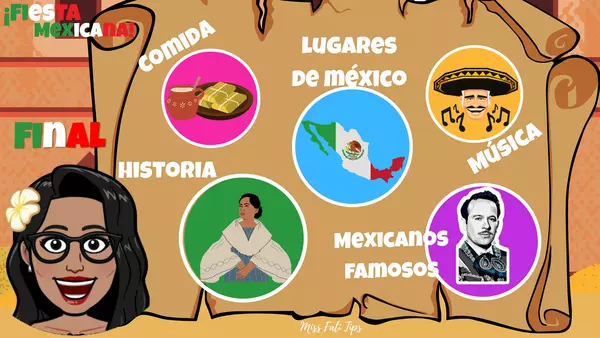 Presentación y juegos "Fiesta Mexicana" (Dia de la independencia de México)