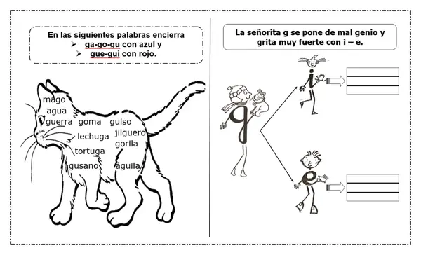 Guía Letra G