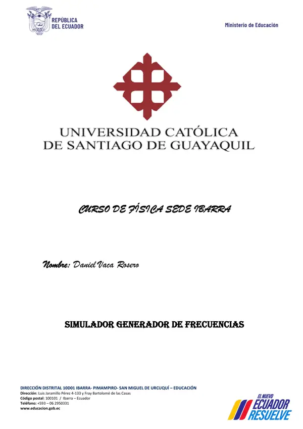 Simulador de frecuencias