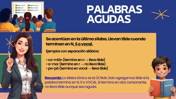 Acentuación de palabras