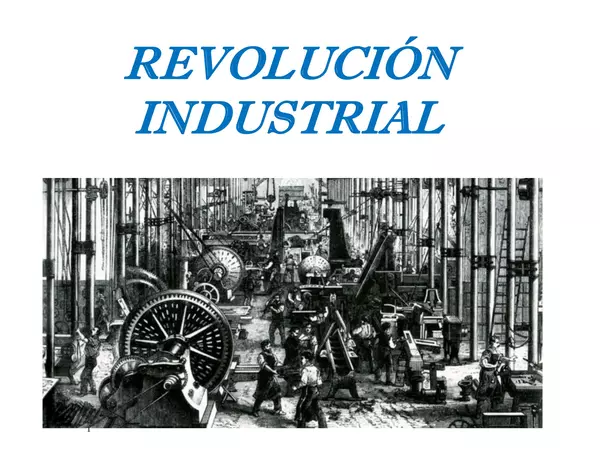 Ppt - Revolución industrial