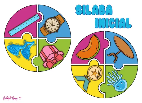 Rompecabezas sílaba inicial