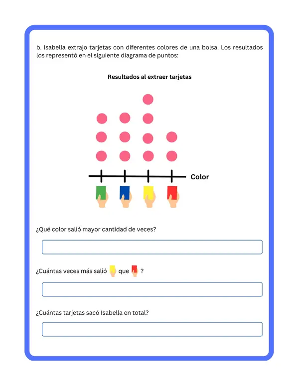 3° básico - Cuadernillo: "Encuestas, tablas y gráficos y juegos aleatorios"